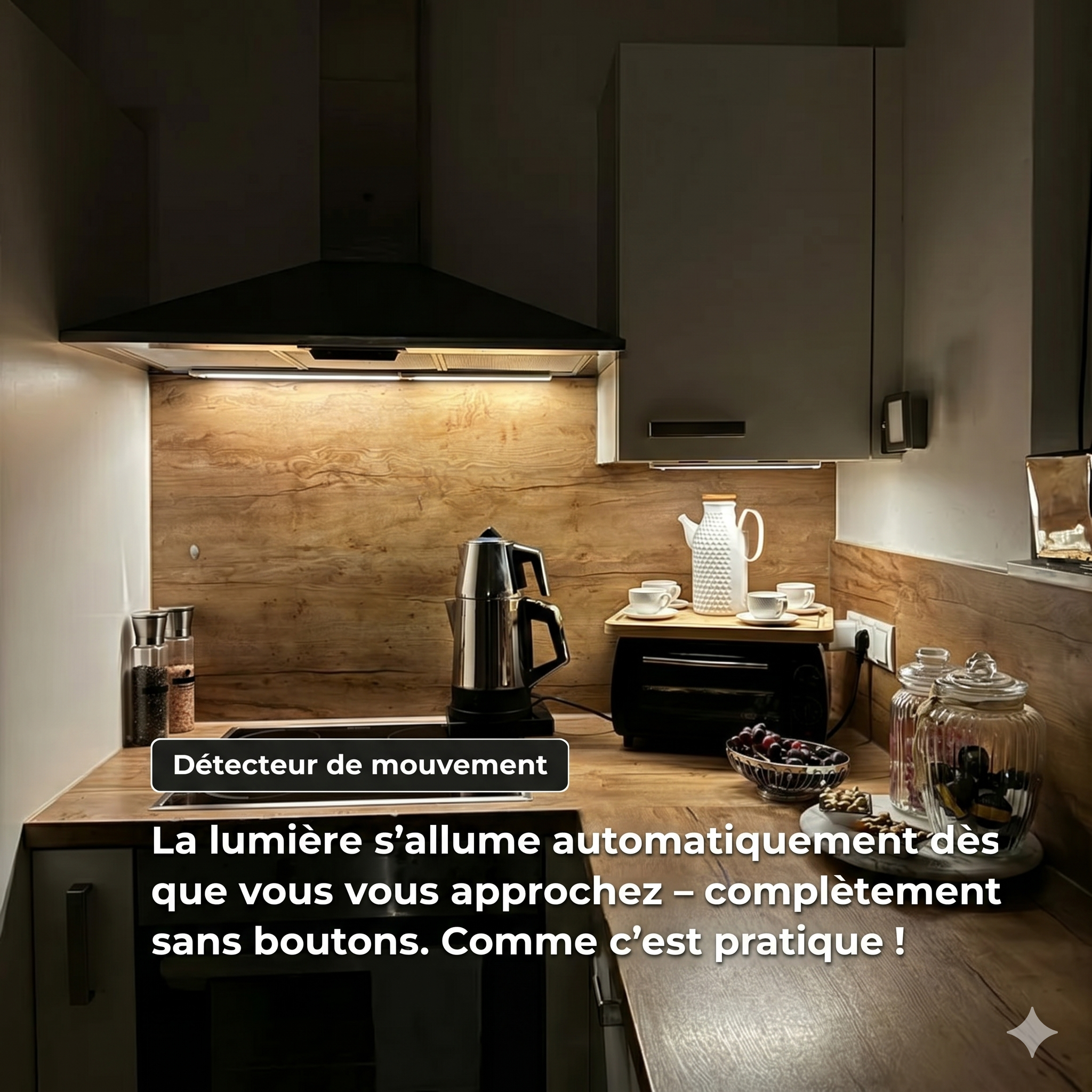 Glow™ – Applique sensorielle sans fil premium
