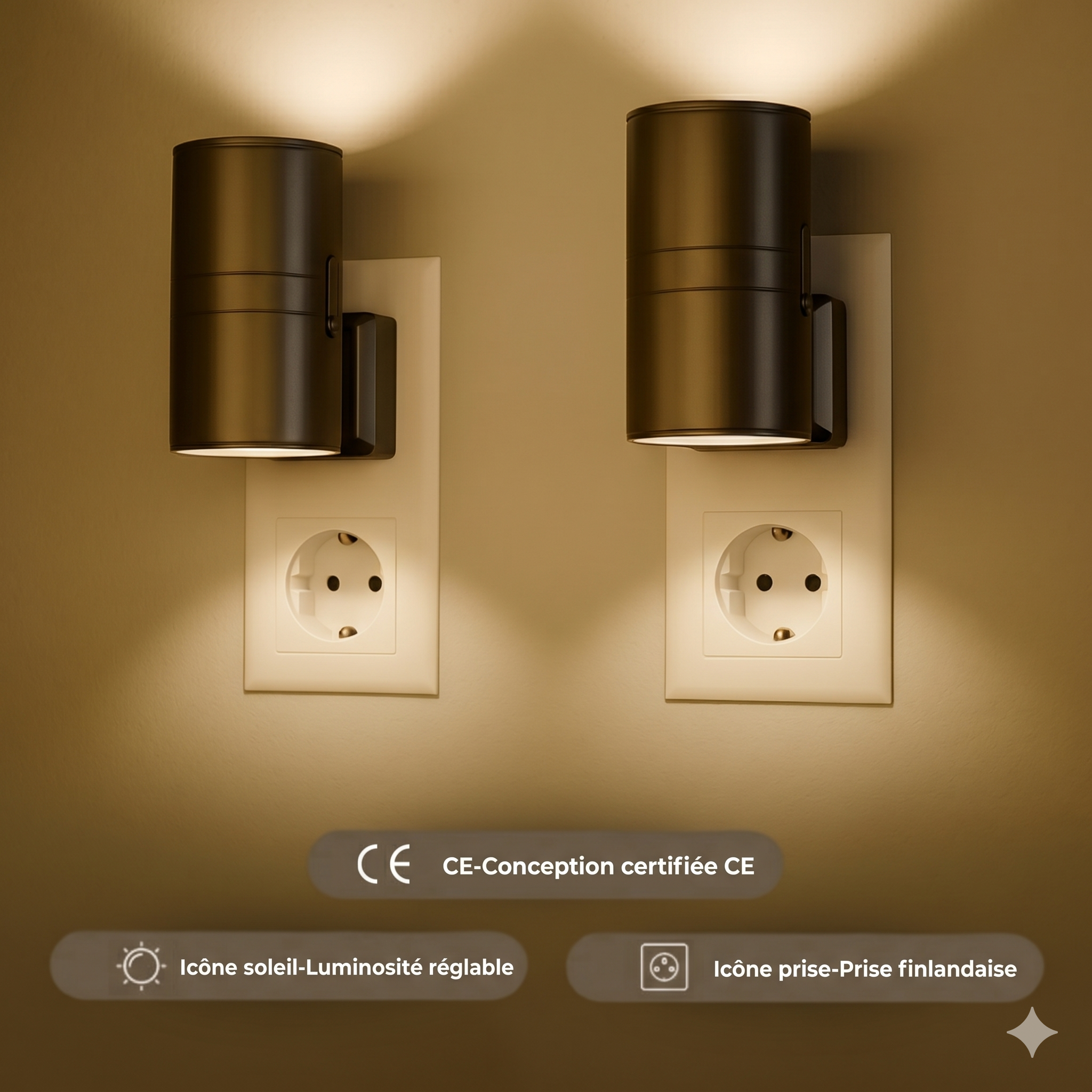 Luno™ – Applique LED Premium