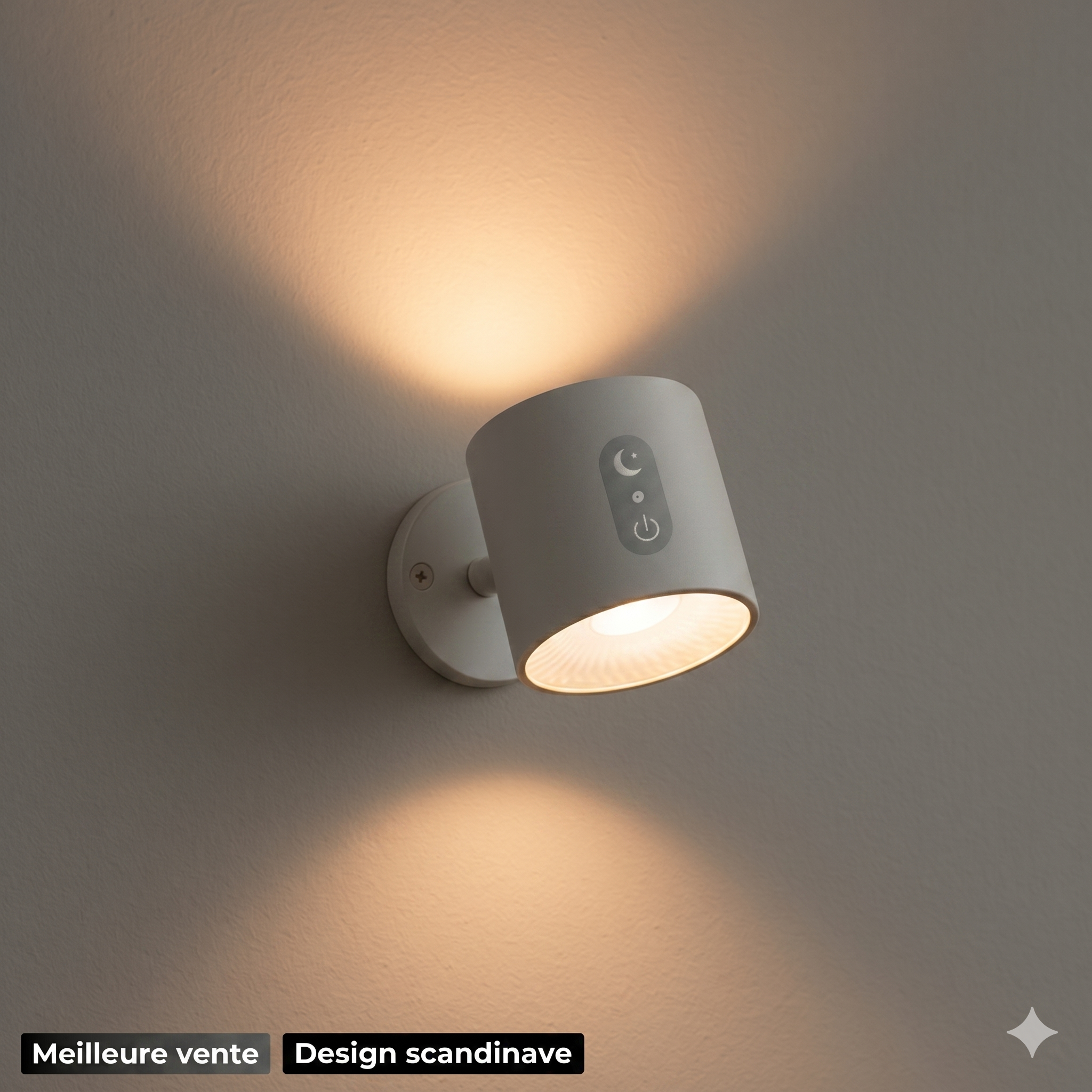 Milo™ – Applique murale sans fil premium