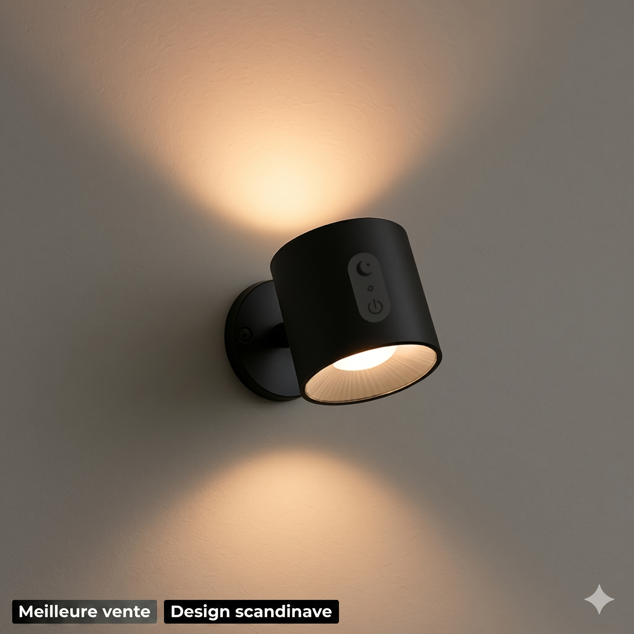 Milo™ – Applique murale sans fil premium